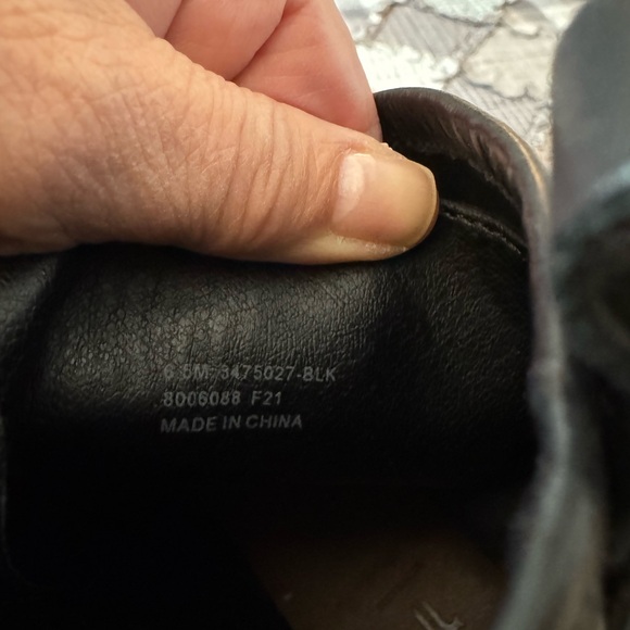 🖤 Frye Woman’s Black Lace-Up Combat Boots - Picture 6 of 8